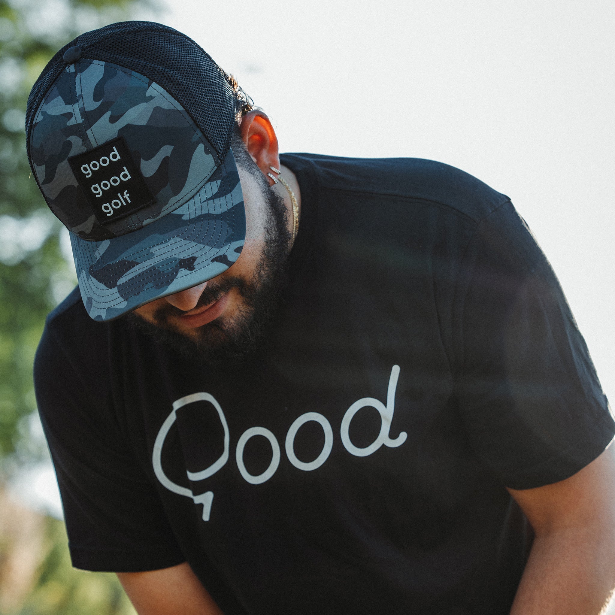 Good Black T-Shirt- Ultra-Soft Men's T-Shirt from Good Good Golf